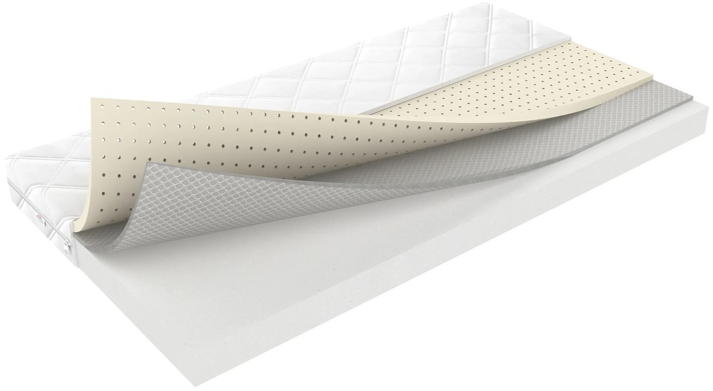 Detský matrac LUX COMFORT FLORA 180x90x12 cm - pena/latex