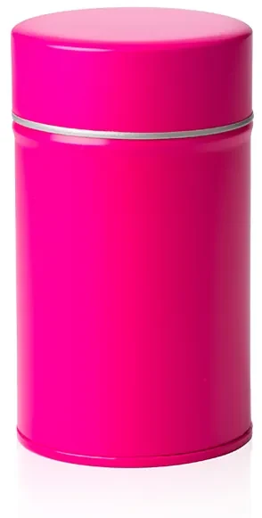 Dóza na čaj s dvojitým uzáverom  - rose