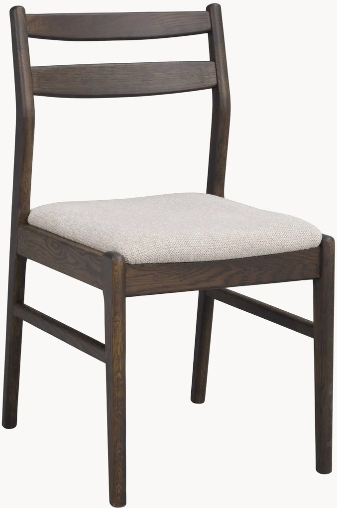 Jedálenské stoličky z dubového dreva Kerwin, 2 ks