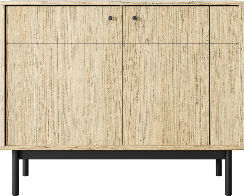 DVOJDVEROVÁ KOMODA SERENO DUB LINEA 104 cm