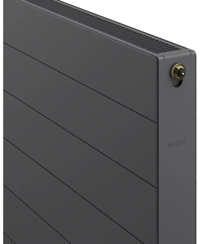 Mexen, Mexen Line CVL21 panelový radiátor 500 x 1400 mm, spodné pripojenie, 1412 W, antracit - W621L-050-140-66