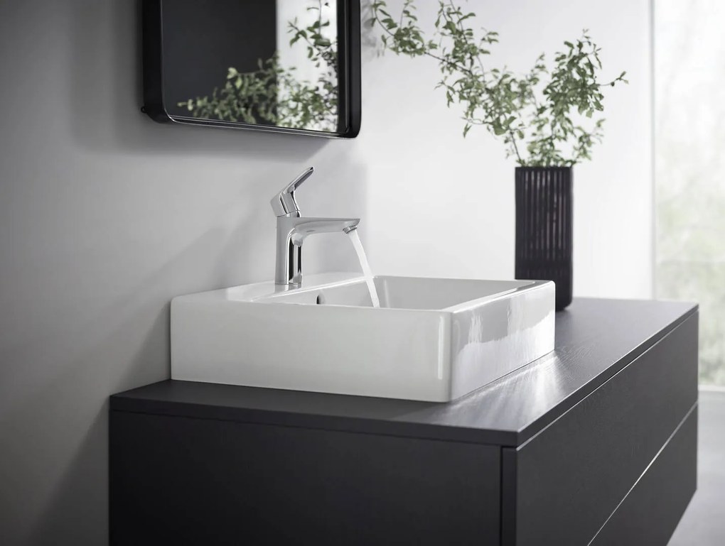 Hansgrohe Focus, páková umývadlová batéria 100 CoolStart, bez odtokovej súpravy, chrómová, 31509000