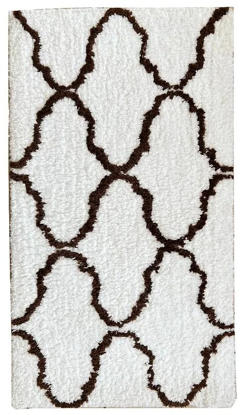 Koberec Shaggy ClaraMonte 0,8/1,5 PSP 21332 biela