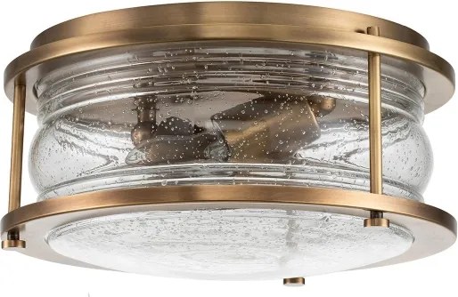 Quintiesse QN-ASHLANDBAY-F-NBR-BATH-Kúpeľňové stropné svietidlo ASHLAND 2xE27/60W/230V IP44