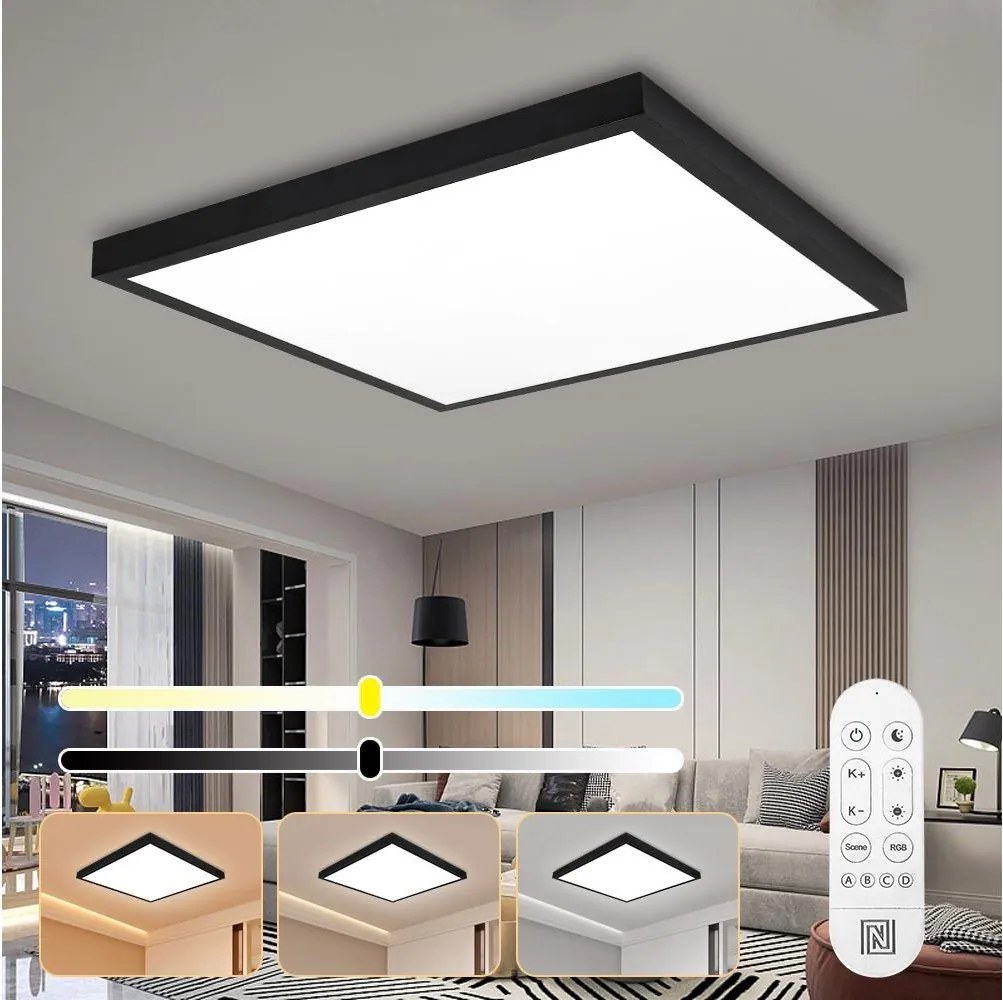 Immax NEO 07279L -LED Stm. kúpeľňové svietidlo FRAME 50W/230V IP44 Wi-Fi Tuya+DO