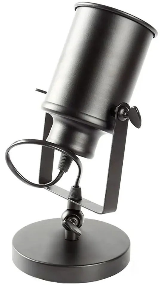Toolight - Reflektor nástenné svietidlo E27 APP486-1C, čierna, OSW-00597