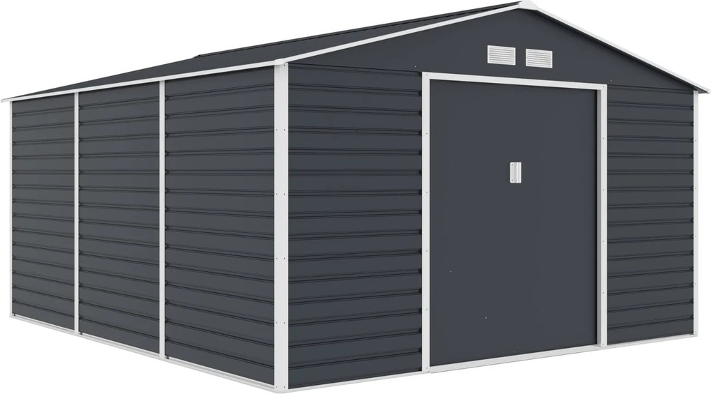 Záhradný domček G21 GAH 1300 - 340 x 382 cm, antracitový