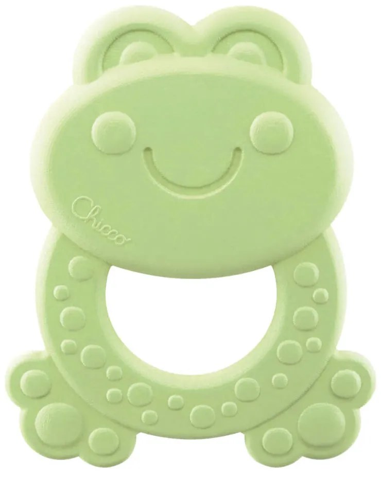 Hryzačka Eco+ Frog Burt zelená 3m+