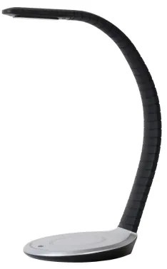 Lucide 18671/07/30 - LED stolná lampa ZOFT 1xLED/7W/230V čierna