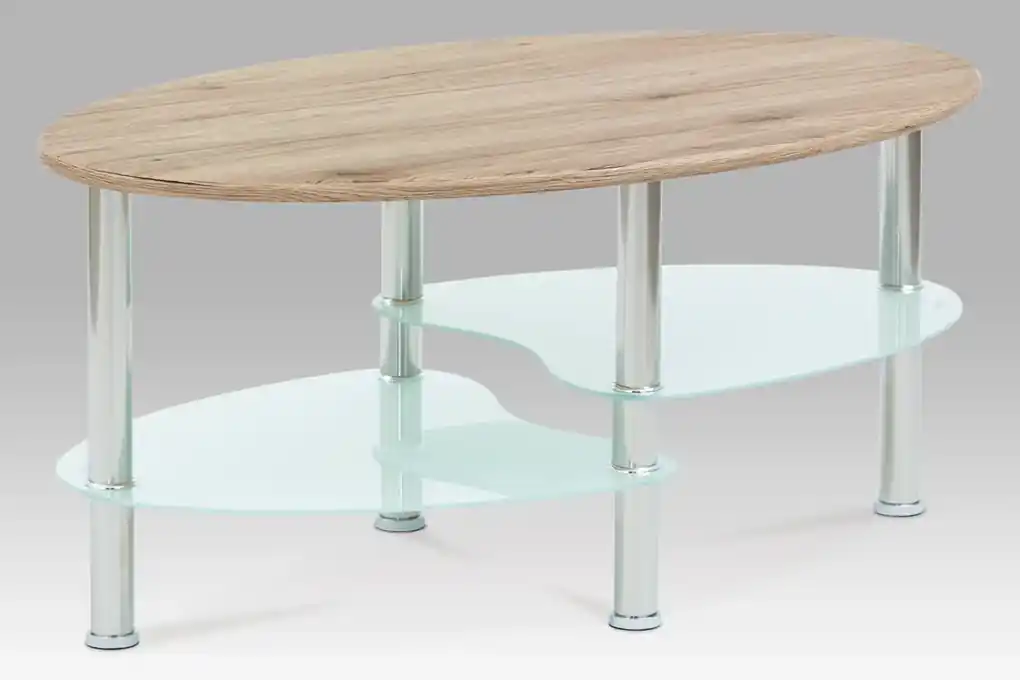 Konferenčný stolík Boris, 90 cm dub | Biano