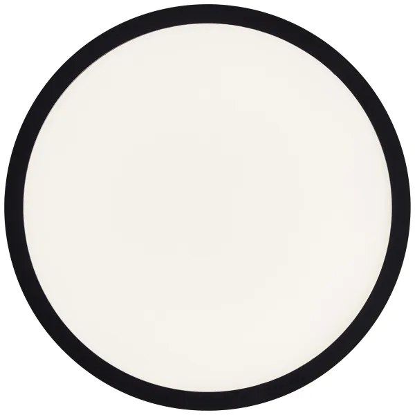 Brilliant - LED stropné svietidlo MILTON LED/18W/230V priemer 29,3 cm čierne