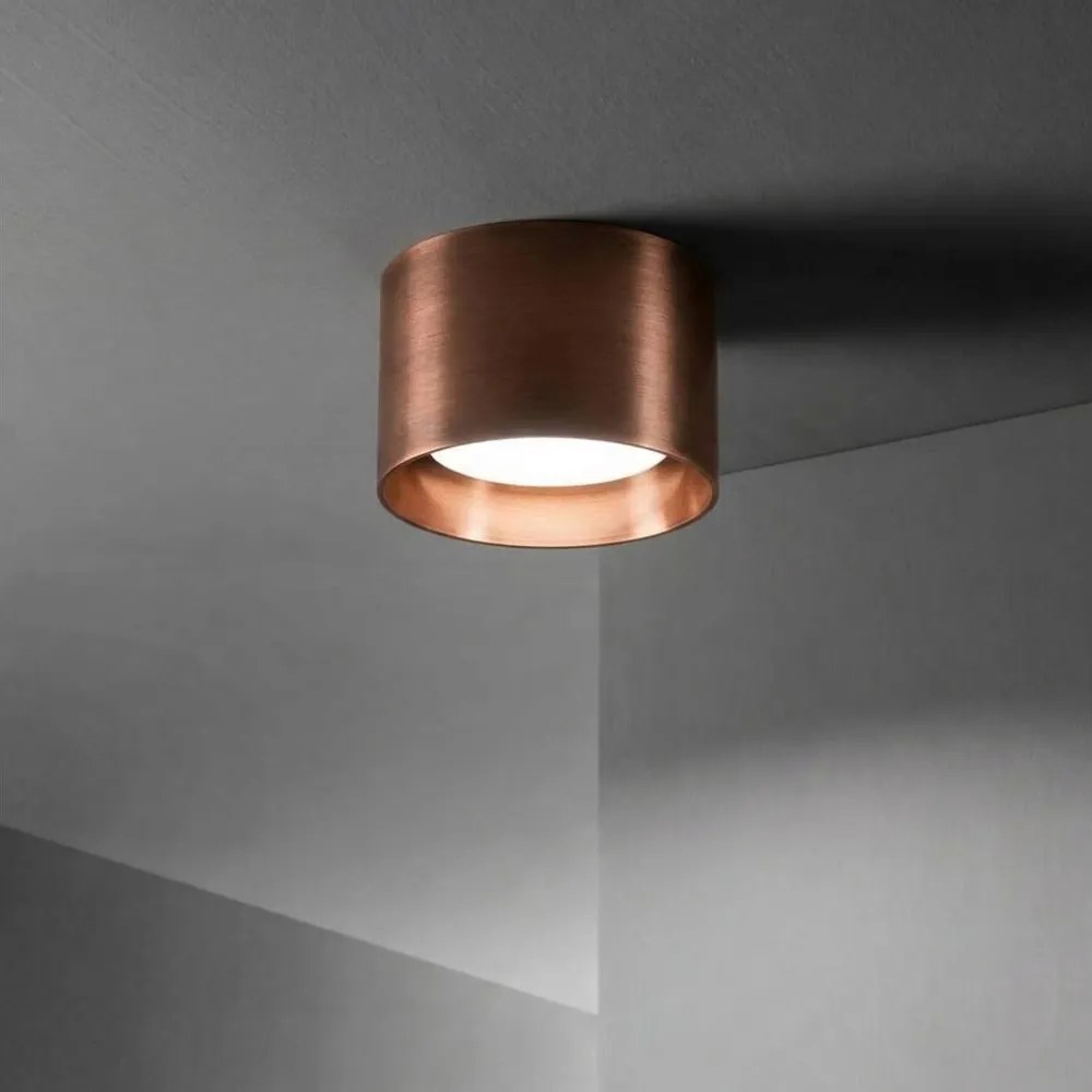 Ideal Lux - LED bodové svietidlo SPIKE 1xGX53/9W/230V priemer 10 cm medené