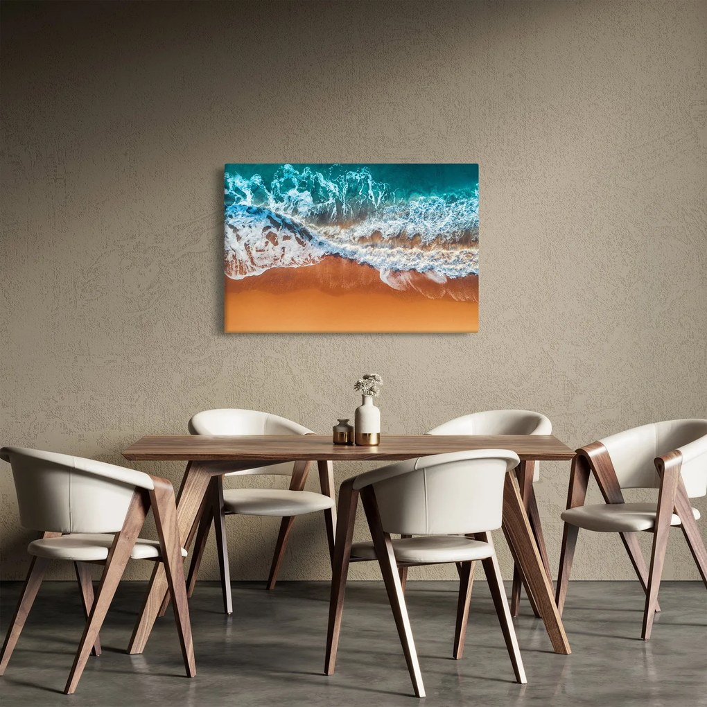Obraz morskej pláže (90x60 cm)