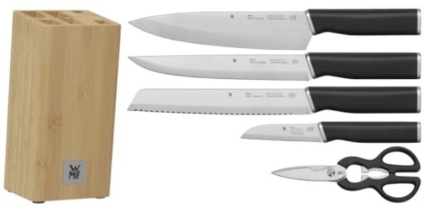 WMF - Sada kuchynských nožov v bloku KINEO 6 ks
