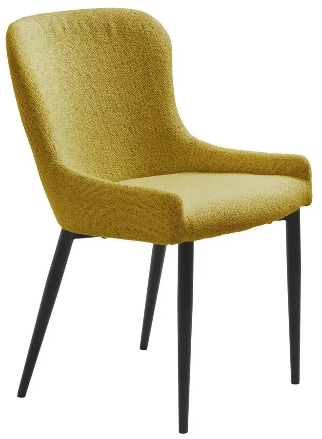 Žltá jedálenská stolička Ontario – Unique Furniture