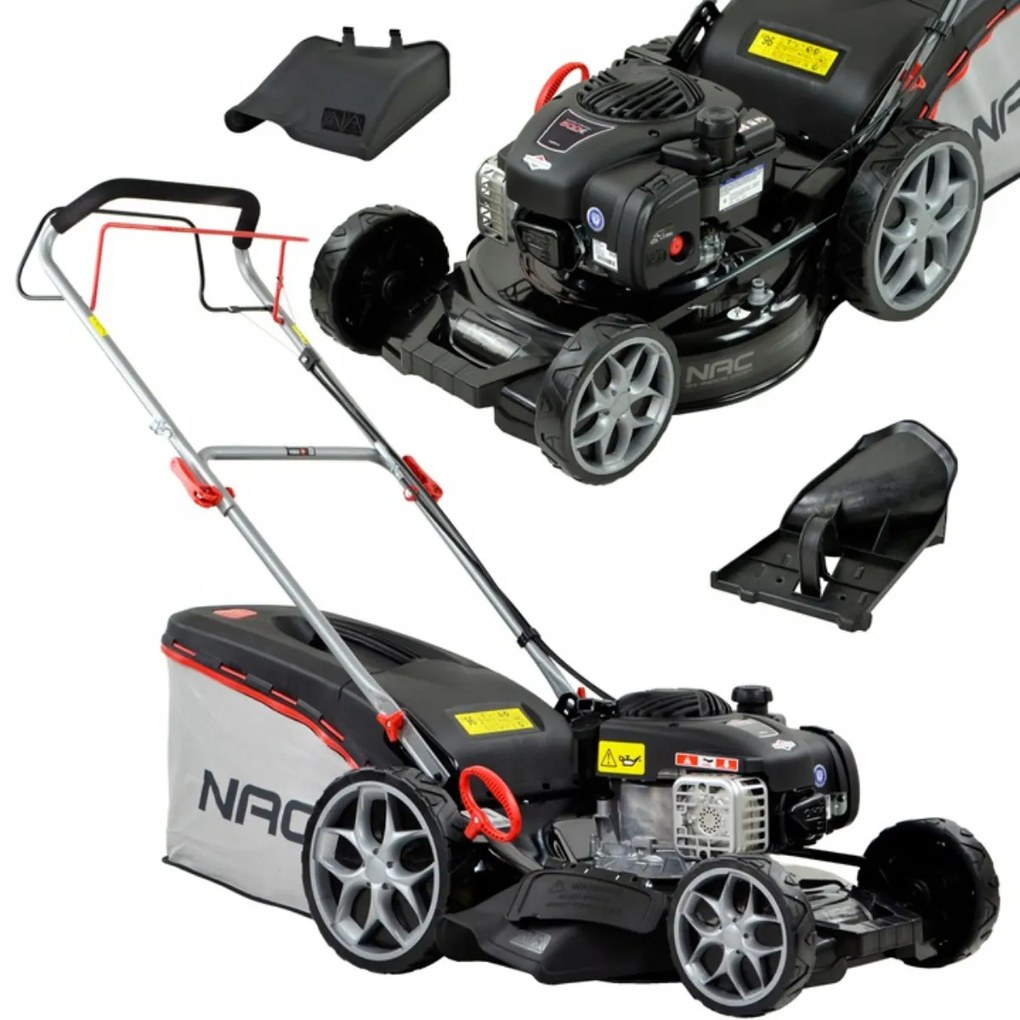 Benzínová kosačka s pojazdom 60l NAC Briggs &amp; Stratton | LS46-500E-HSS-JR