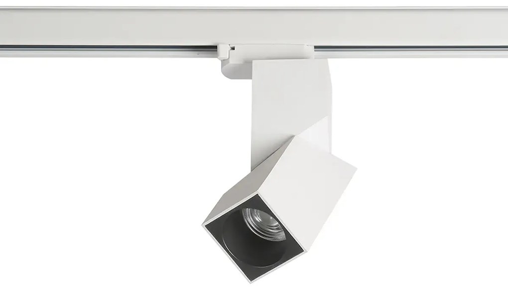 LED svietidlo do lišty Santos Square Track 3Line biele