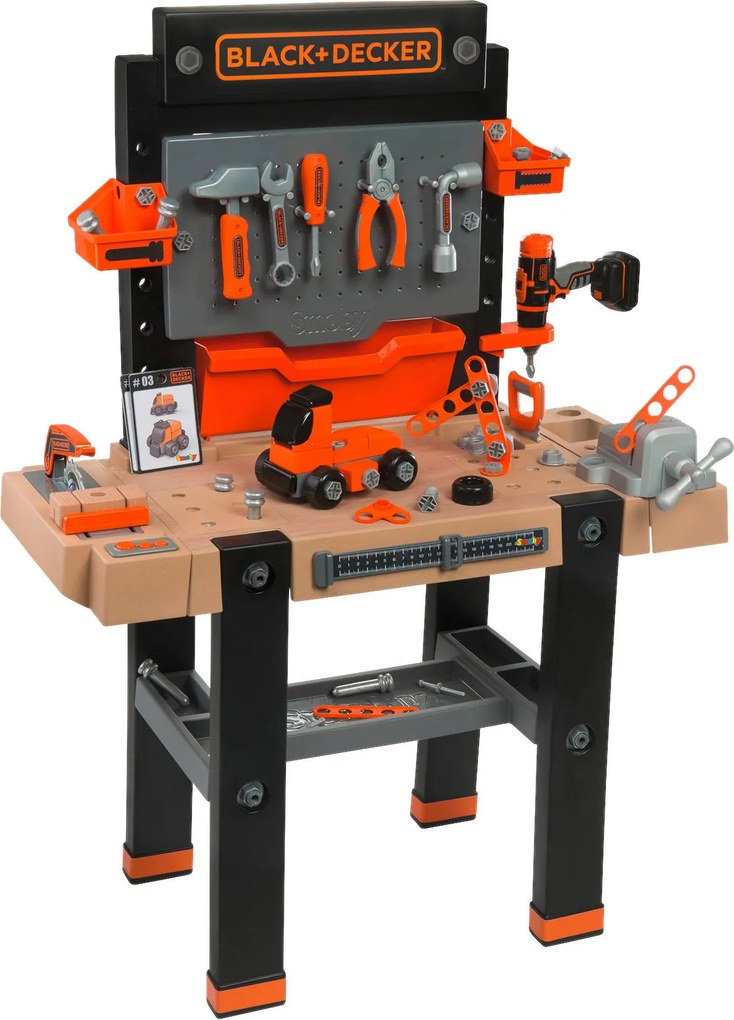 XXXLutz DETSKÝ STOLÍK S NÁRADÍM Black & Decker - Hračky pre väčšie deti - 004500044101
