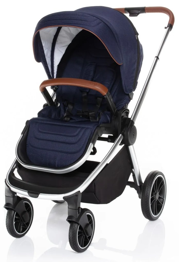 SET kočík Move+ vanička+adaptéry+autosedačka+báza, Sky Blue/Silver