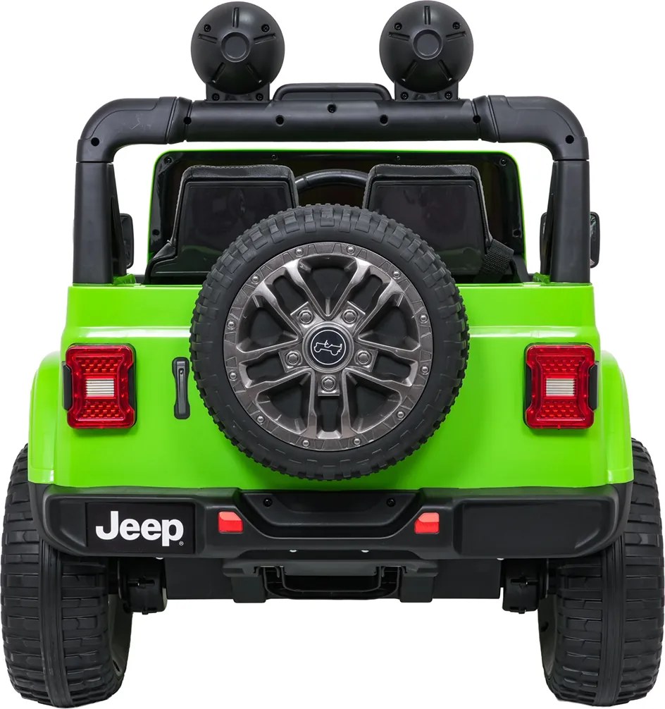 Ramiz Jeep Wrangler Rubicon LIFT elektrické autíčko pre deti zelené