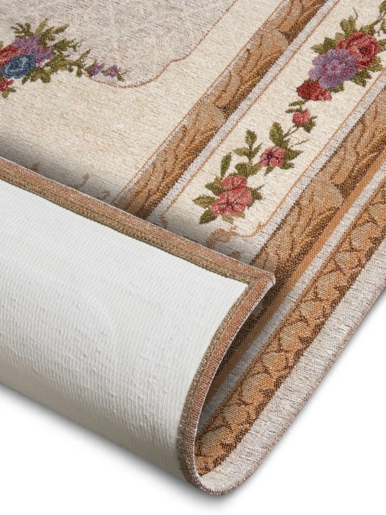 Hanse Home Collection koberce Kusový koberec Gobelin 105867 Cream Multicolored - 120x180 cm