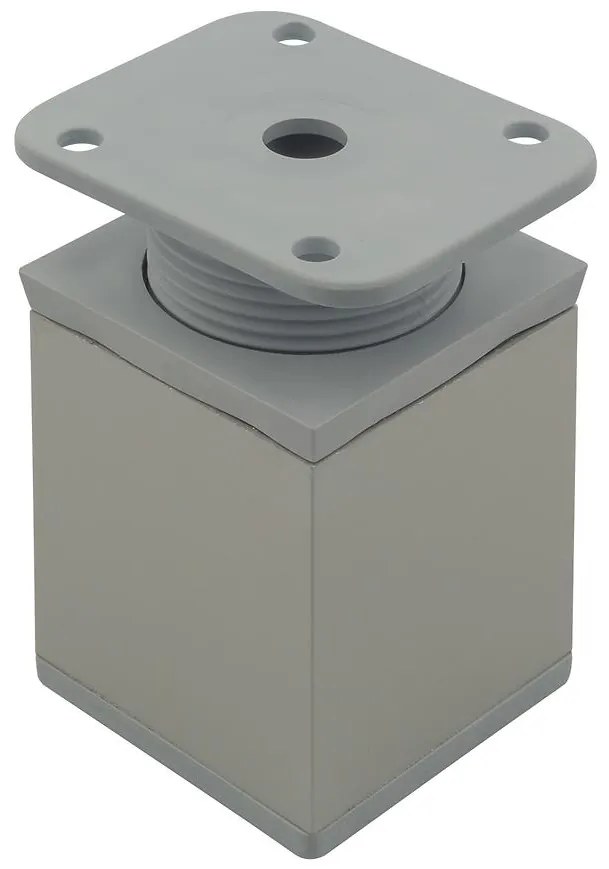 Nábytková noha DAKP-27  60mm hliník STAHL