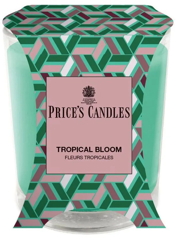 Price´s Price's vonná svíčka ve skle Tropical Bloom - hoření 45h