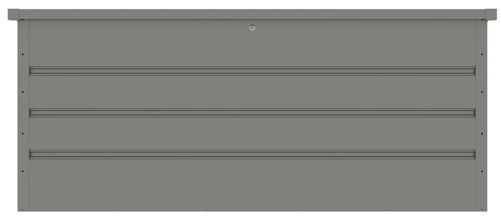 G21 Záhradný box Denver 770 L, metalický šedý plechový PE63900853