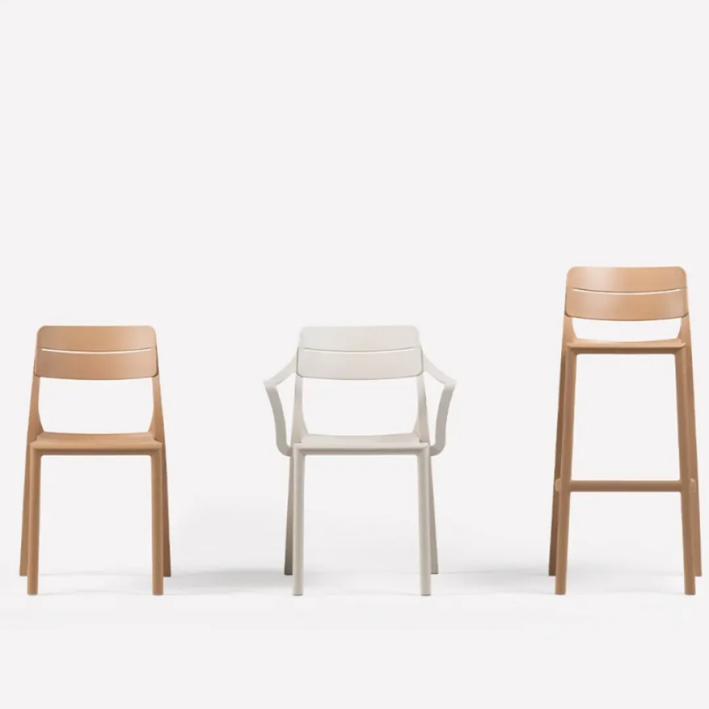 CASSIA STOOL záhradná barová stolička cactus