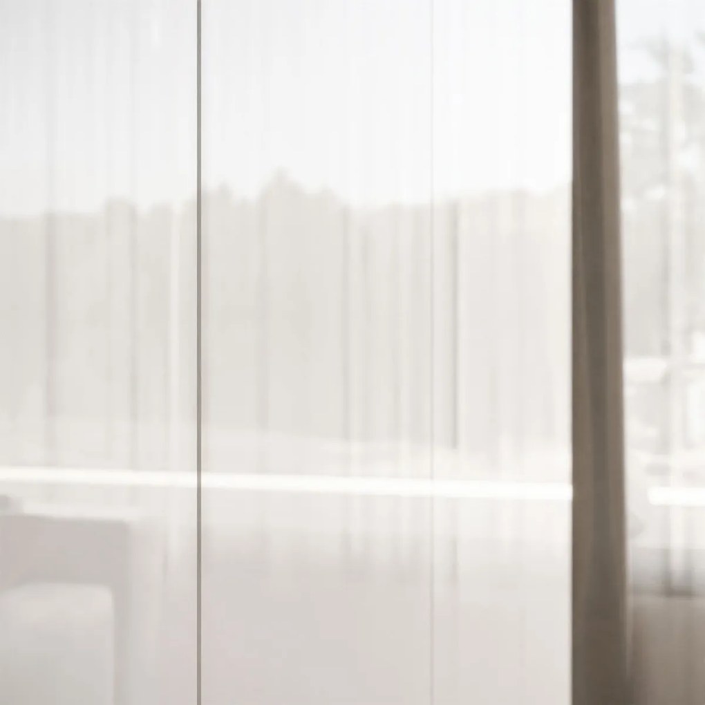 ŠATNÍKOVÁ SKRIŇA BLANCA BIELÝ LESK 4D PUSH