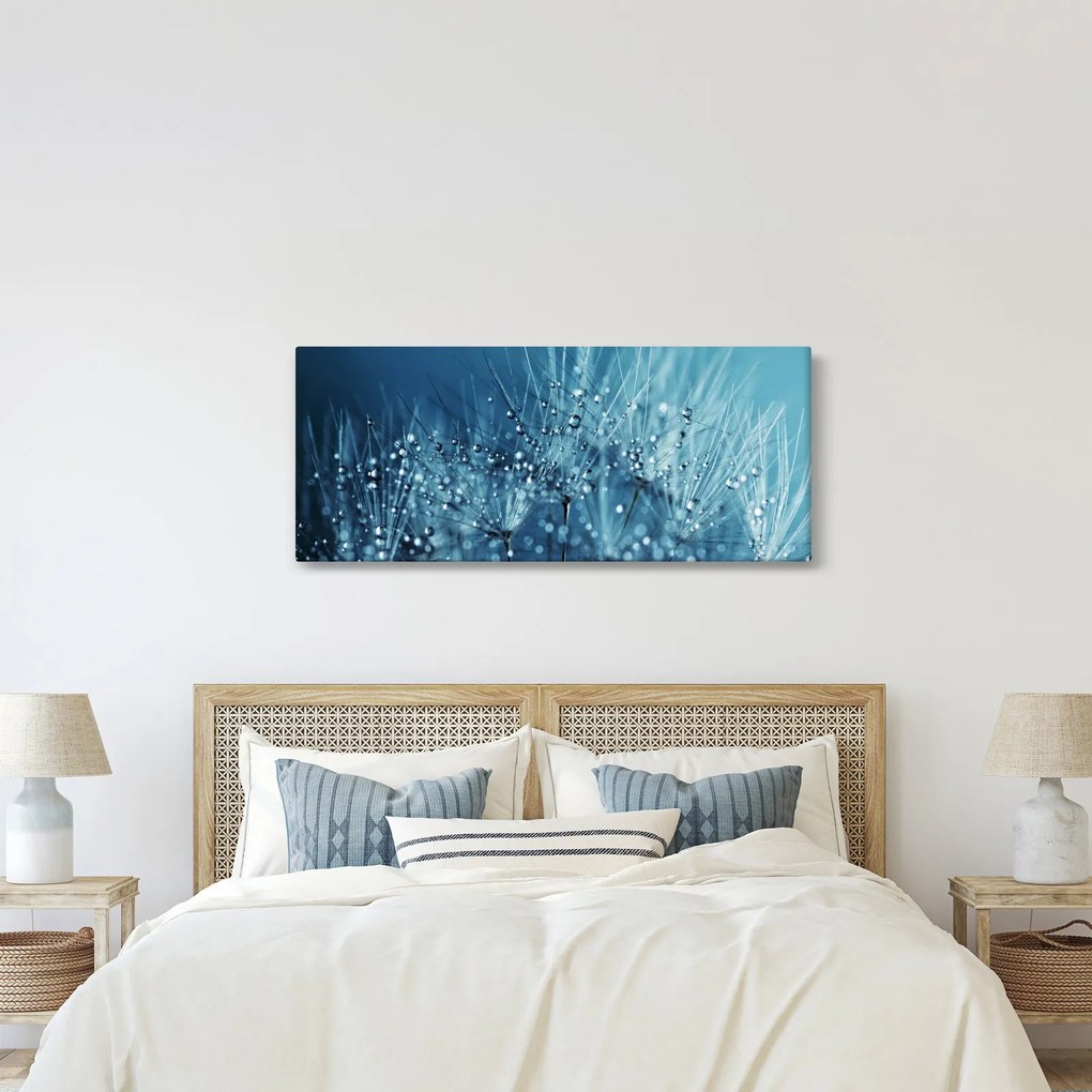 Obraz - Kvapky rosy (120x50 cm)