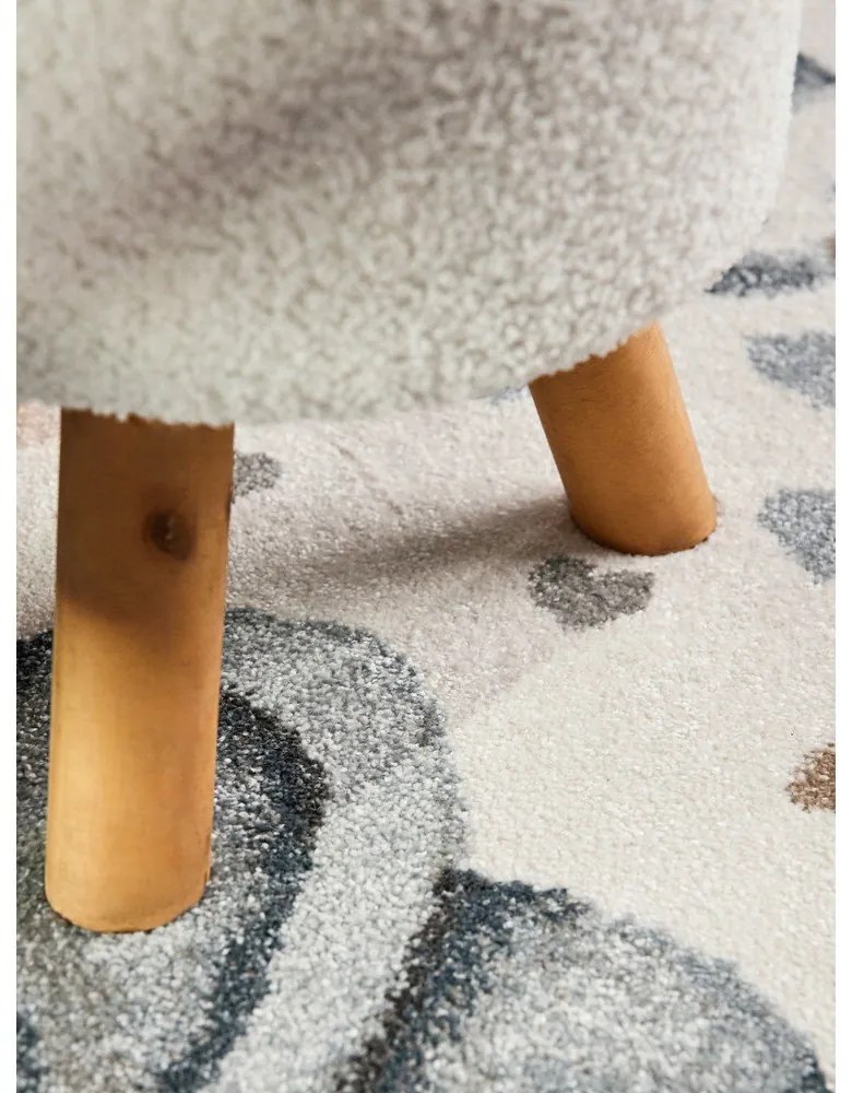 Krémový detský koberec 160x230 cm Walk like an Elephant Rainy Party – Villeroy&amp;Boch