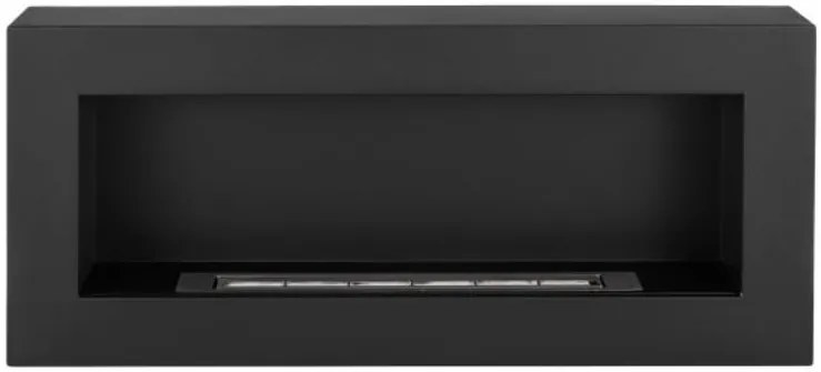 Závesný biokrb na stenu AIASA BOX ČIERNY MAT 90x40x12