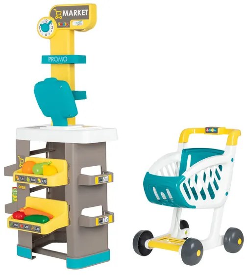 Smoby Supermarket s nákupným vozíkom (100356844)