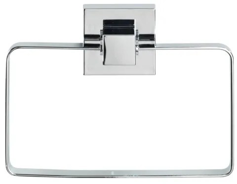 WENKO 22689100-Držiak uterákov VACUUM-LOC QUADRO ED 18,5x14 cm strieborný/lesklý chróm