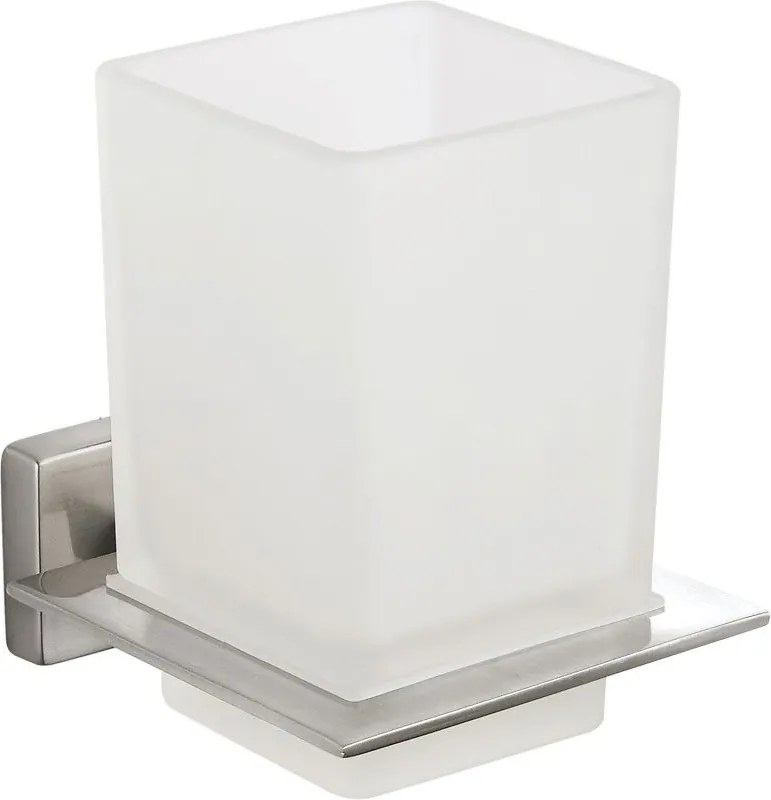 Mexen Arno, pohár na zubné kefky, brúsená oceľ, 7020738-97