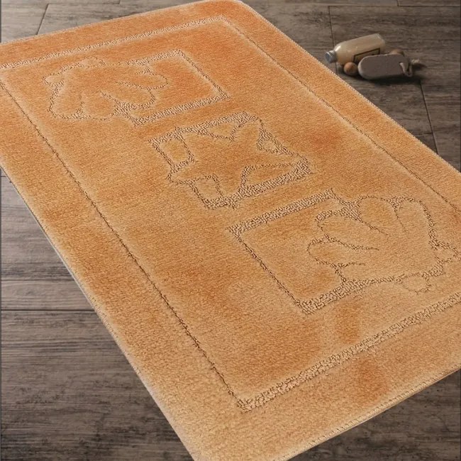 Sada kúpeľňových koberčekov Montana Maritime lososová