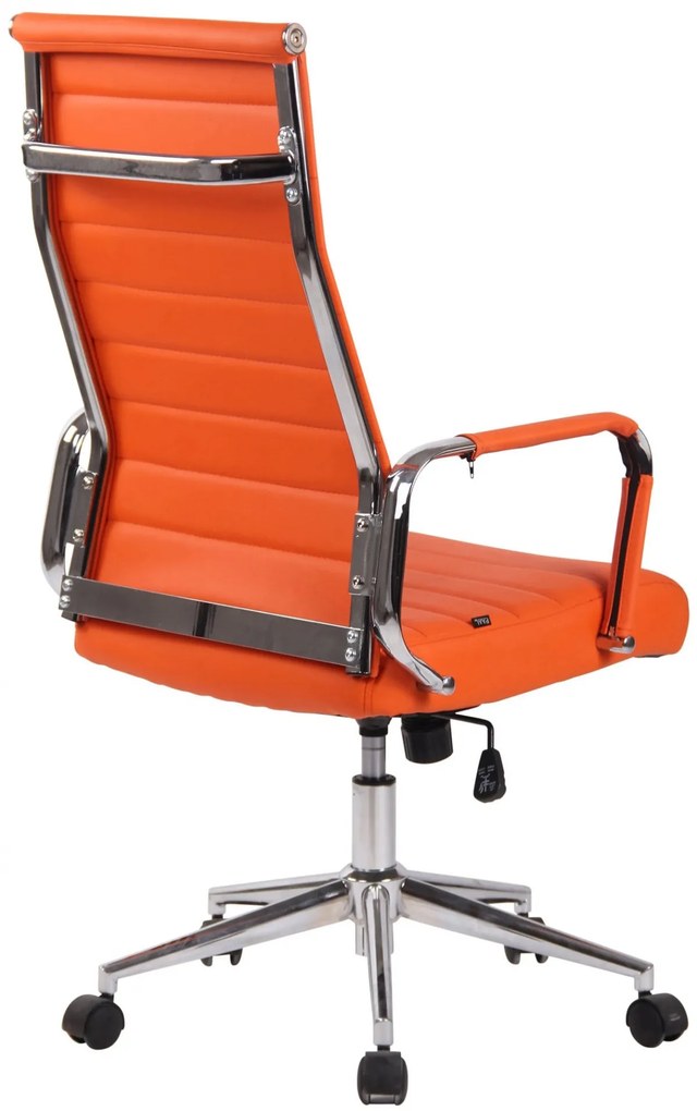 Kancelárska stolička Kolumbus - Oranžová