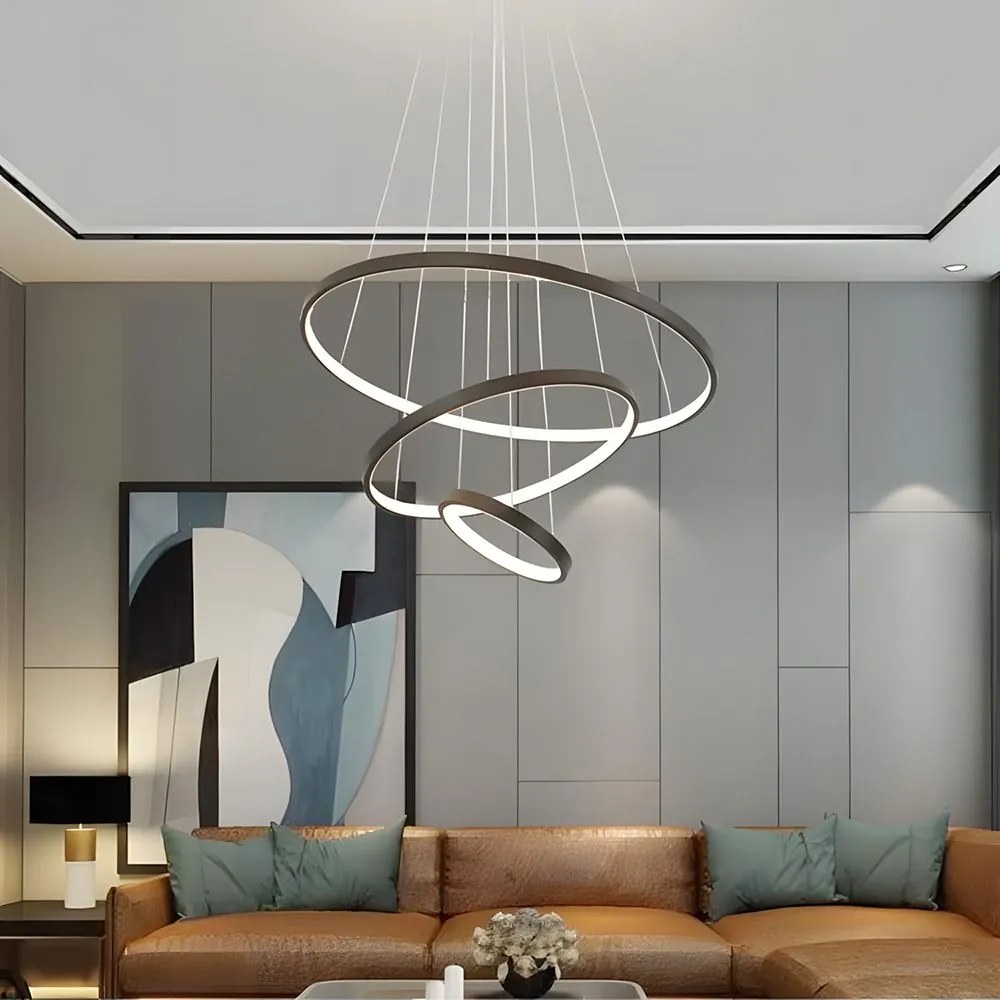 Toolight Toolight, LED stropné osvetlenie 61cm, 80W, 3000K, LHJ013-CP3, čierna, OSW-60007