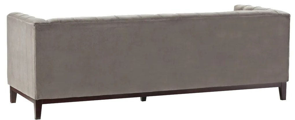 Pohovka Velvet Elite grey pre 3 osoby