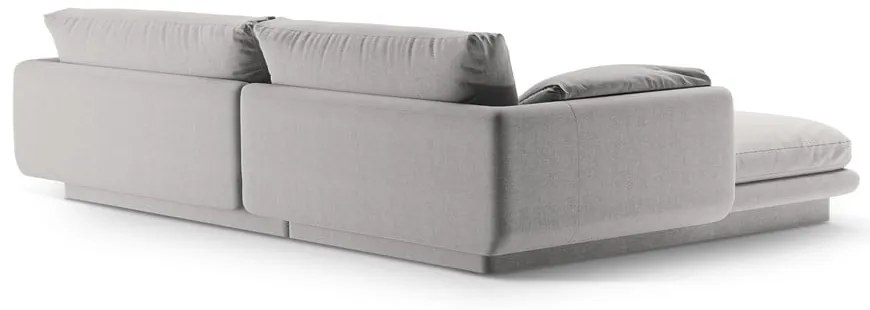 Svetlosivá rohová pohovka (pravý roh) Torino – Micadoni Home