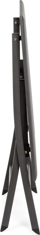 Hliníkový záhradný stolík 70x70 cm Elin – Bizzotto