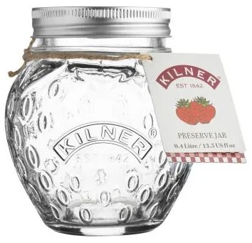 Kilner STRAWBERRY Zaváracie poháre Jahoda 0,4 l