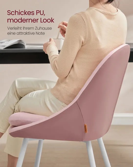 Set dvoch jedálenských stoličiek s vankúšmi KDC184R01 (2 ks)