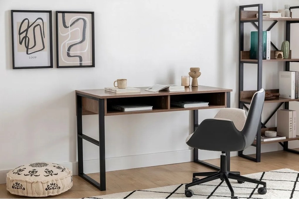 Pracovný stôl Nove Walnut