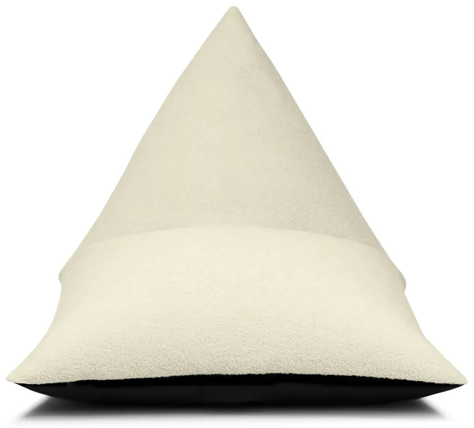 Svetlosivý detský sedací vak z textílie buklé Razzy – SLOWDOWN