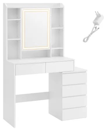Toaletný stolík s LED osvetlením RDT124W01