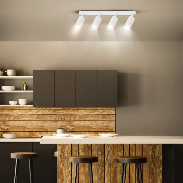 Brilagi - Kúpeľňové bodové svietidlo SELE 4xGU10/30W/230V IP44 biela