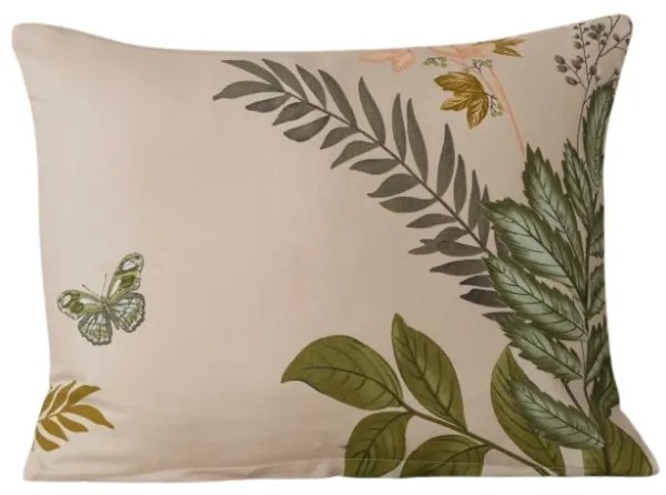 Flanelová obliečka na vankúš ORVILA 40x50 cm, béžová