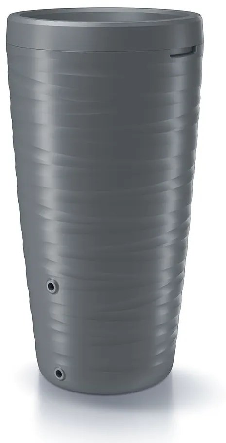 Sud na dažďovú vodu, priemer 59,3 cm, 240 l, sivá